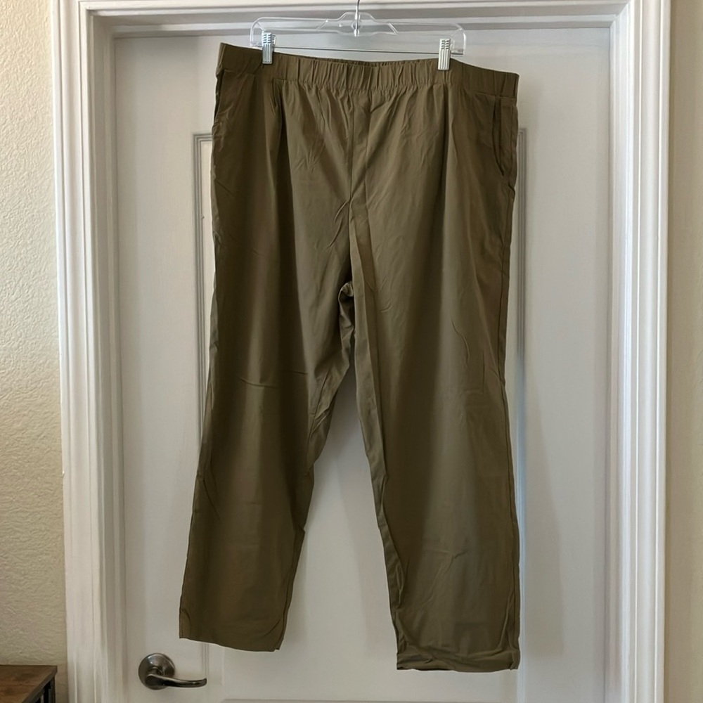 EUC Nettle's Tale Straight Pants, Olive Green 2X